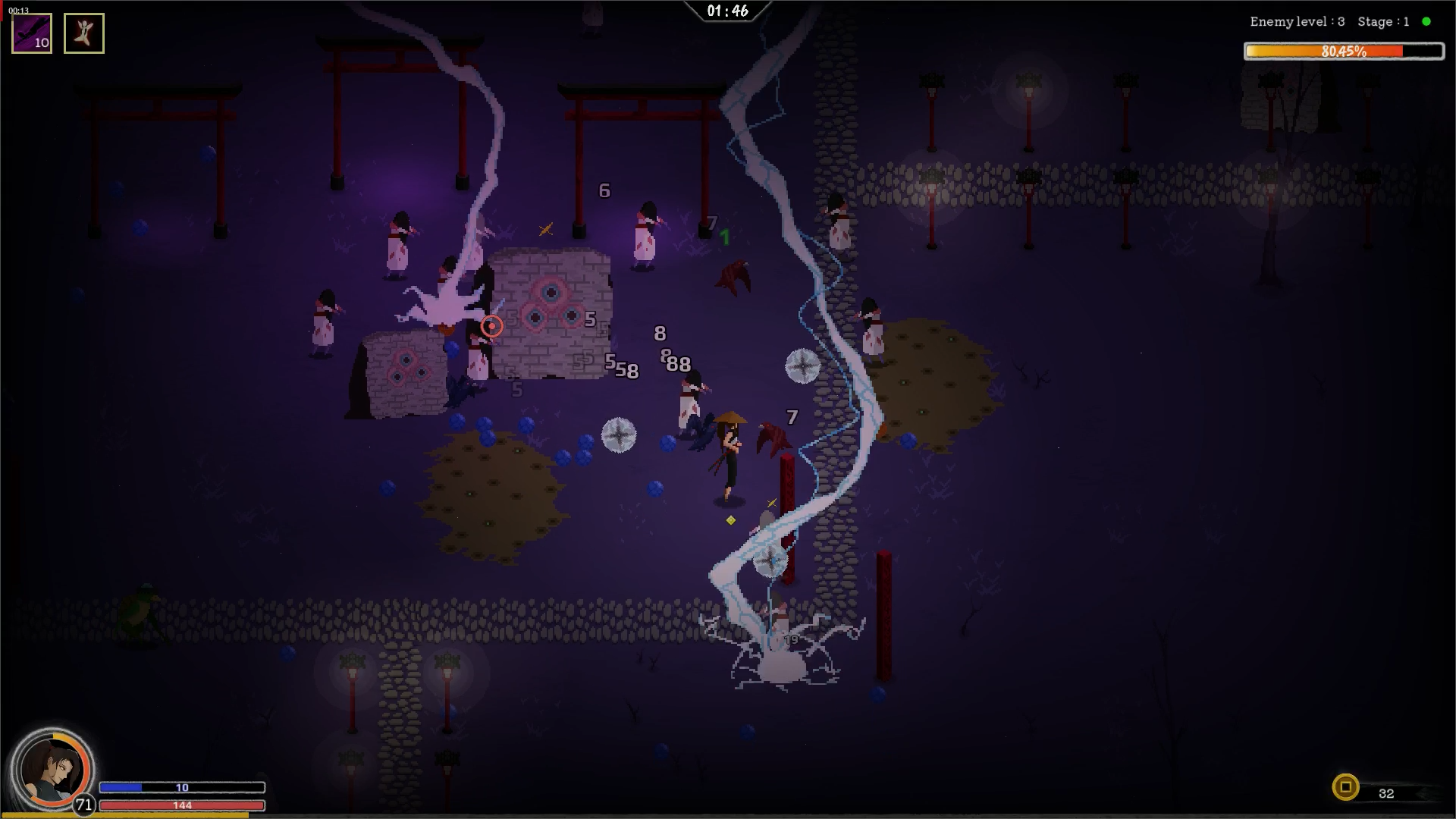 Gates of Yomi - Gameplay Screenshot